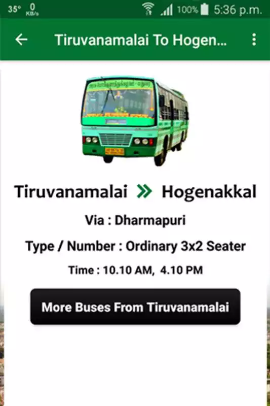Play Tiruvannamalai Bus Info