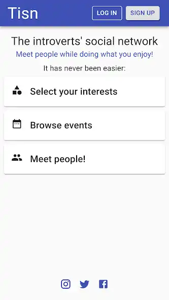 Play Tisn - The introverts social   and enjoy Tisn - The introverts social  with UptoPlay