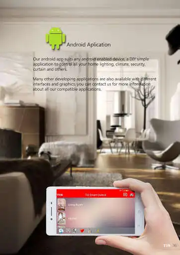 Play APK TIS Smart Home Automation  and enjoy TIS Smart Home Automation with UptoPlay com.tiscontrol