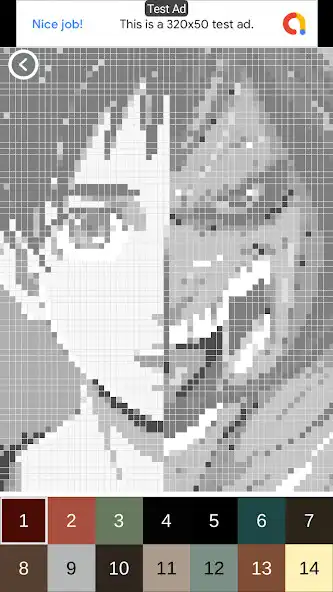 Play Titan Eren Pixel Art as an online game Titan Eren Pixel Art with UptoPlay