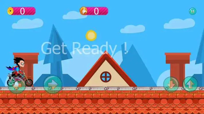Play Titan Hero motorcycle adventures game