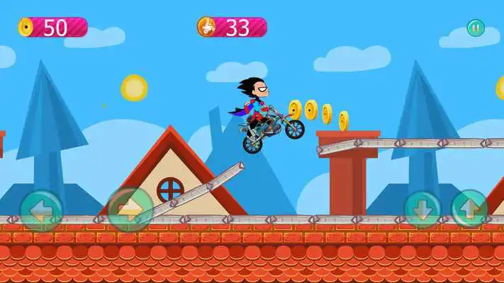 Play Titan Hero motorcycle adventures game