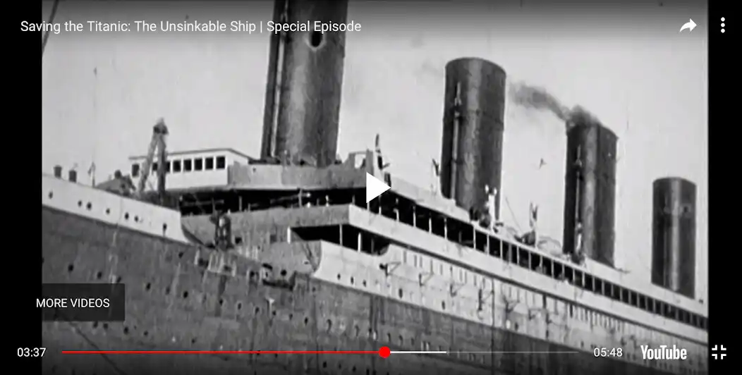 Play Titanic Documentaries as an online game Titanic Documentaries with UptoPlay