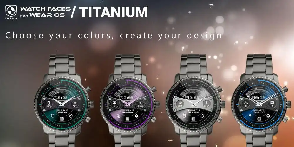 Play Titanium Watch Face as an online game Titanium Watch Face with UptoPlay