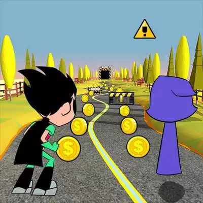 Play titans go adventure teen game