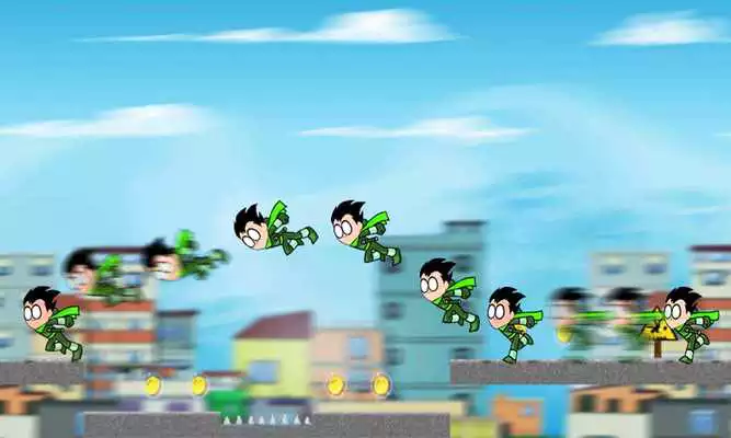 Play titans go adventure teen game