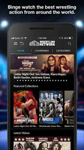 Play APK Title Match Network  and enjoy Title Match Network with UptoPlay com.titlematchwrestlingnetwork.TitleMatchWrestling