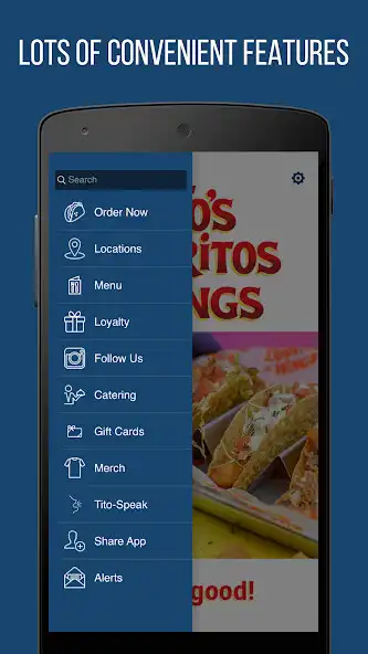 Play Titos Burritos  Wings as an online game Titos Burritos  Wings with UptoPlay