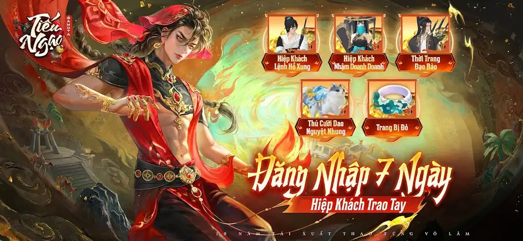Play Tiếu Ngạo - Gamota as an online game Tiếu Ngạo - Gamota with UptoPlay