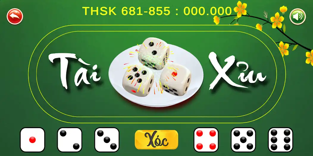 Play Tài Xỉu 2024 2025 as an online game Tài Xỉu 2024 2025 with UptoPlay