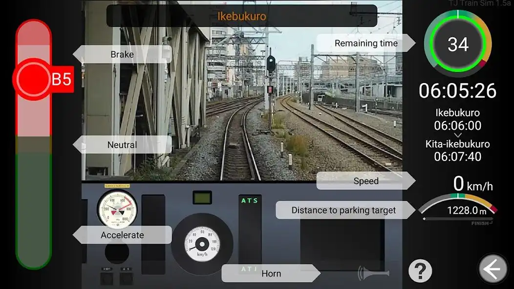 Play TJ TRAIN SIMULATOR as an online game TJ TRAIN SIMULATOR with UptoPlay
