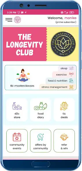 Play TLC - The Longevity Club as an online game TLC - The Longevity Club with UptoPlay