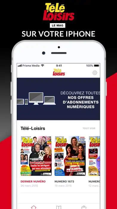 Play Télé-Loisirs le magazine  and enjoy Télé-Loisirs le magazine with UptoPlay