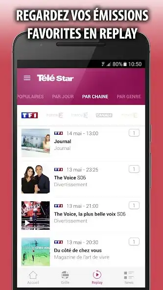 Play TéléStar - programmes  actu TV as an online game TéléStar - programmes  actu TV with UptoPlay