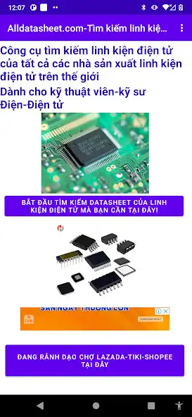 Play Tìm datasheet lk điện tử  and enjoy Tìm datasheet lk điện tử with UptoPlay