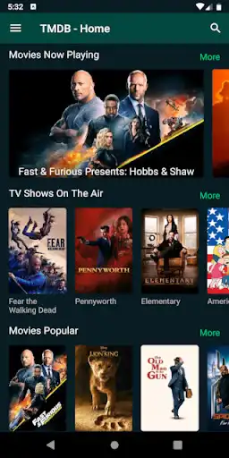 Play TMDB - Movies & TV Shows  and enjoy TMDB - Movies & TV Shows with UptoPlay