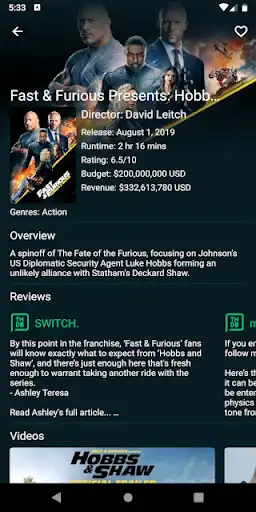 Play TMDB - Movies & TV Shows as an online game TMDB - Movies & TV Shows with UptoPlay
