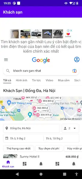 Play Tìm khách sạn nhà hàng gần bạn  and enjoy Tìm khách sạn nhà hàng gần bạn with UptoPlay