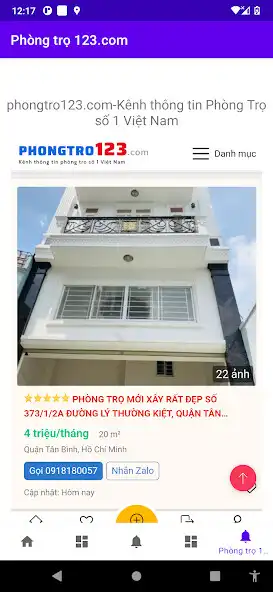 Play Tìm nhà trọ toàn quốc as an online game Tìm nhà trọ toàn quốc with UptoPlay