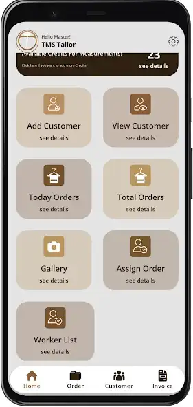 Play TMS - Tailor Management System  and enjoy TMS - Tailor Management System with UptoPlay