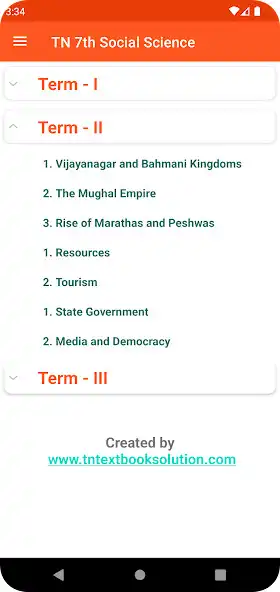 Play TN 7th Social Science as an online game TN 7th Social Science with UptoPlay