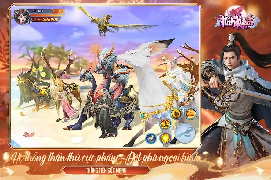 Play Tình Kiếm 3D-Tam Niên Vạn Phúc as an online game Tình Kiếm 3D-Tam Niên Vạn Phúc with UptoPlay