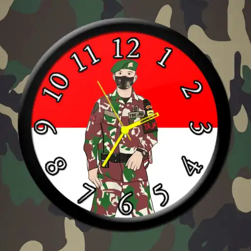 Play TNI: Clock  Wallpaper APK