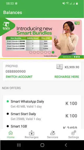 Play TNM Smart App