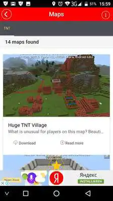 Play TNT maps for Minecraft