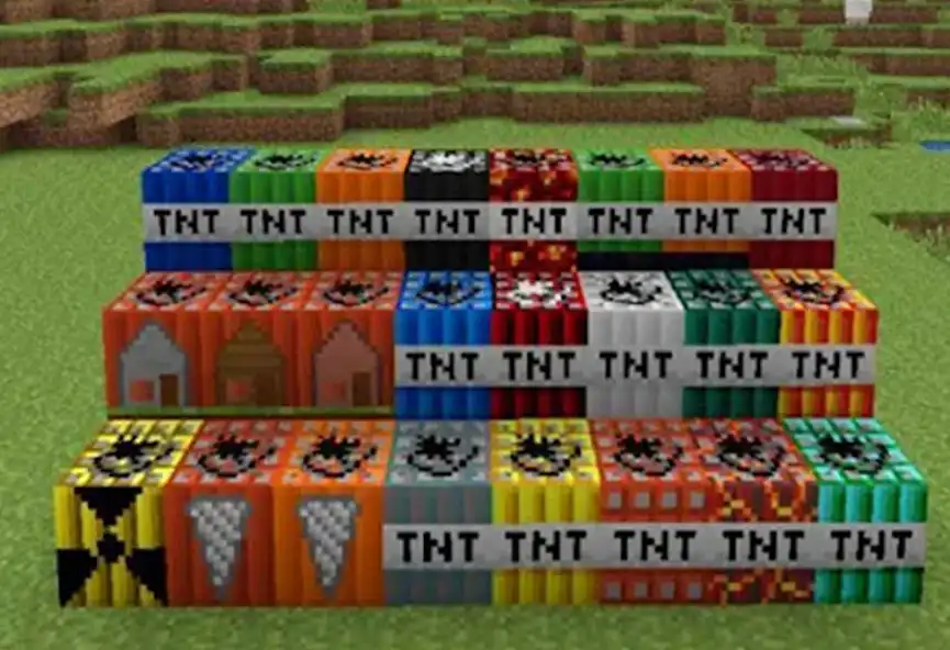 Play TNT Mod for Minecraft PE - MCPE as an online game TNT Mod for Minecraft PE - MCPE with UptoPlay