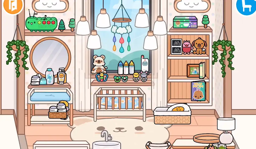 Play Toca Aesthetic Baby Room Boca  and enjoy Toca Aesthetic Baby Room Boca with UptoPlay