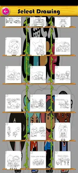 Play toca boca coloring book 2023  and enjoy toca boca coloring book 2023 with UptoPlay