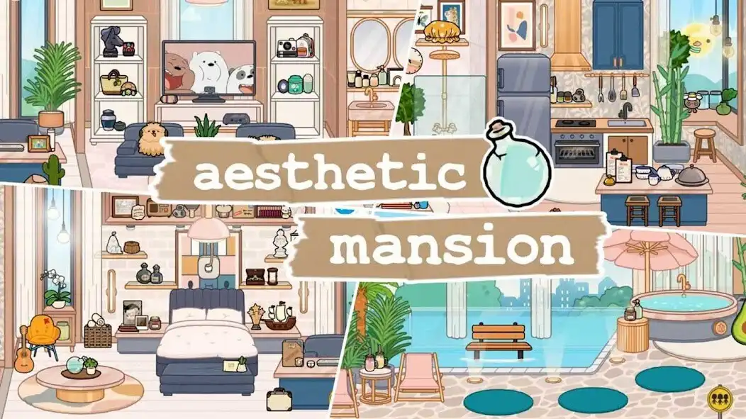 Play Toca Boca Ideas Modern Mansion  and enjoy Toca Boca Ideas Modern Mansion with UptoPlay