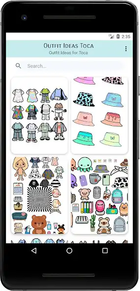 Play Toca Boca Outfit Ideas HD as an online game Toca Boca Outfit Ideas HD with UptoPlay