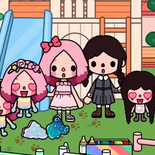 Play Toca Boca Wednesday Addams HD APK