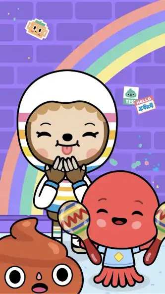 Play Toca Boca world wallpaper  and enjoy Toca Boca world wallpaper with UptoPlay