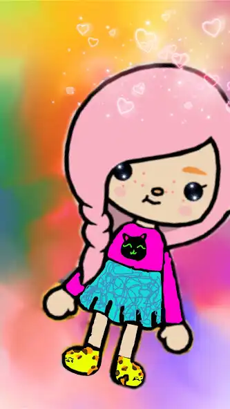 Play Toca Boca world wallpaper as an online game Toca Boca world wallpaper with UptoPlay