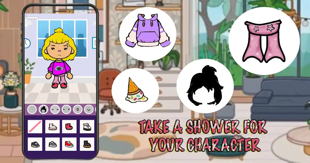 Play Toca Dress Doll Up Games as an online game Toca Dress Doll Up Games with UptoPlay