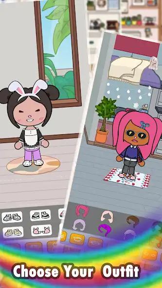 Play Toca dress up game as an online game Toca dress up game with UptoPlay