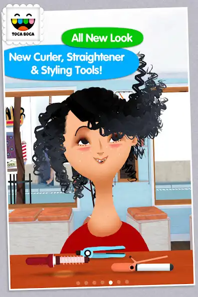 Play Toca Hair Salon 2 as an online game Toca Hair Salon 2 with UptoPlay