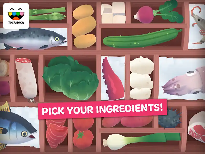 Play Toca Kitchen Sushi Restaurant as an online game Toca Kitchen Sushi Restaurant with UptoPlay