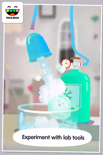 Play Toca Lab: Elements as an online game Toca Lab: Elements with UptoPlay
