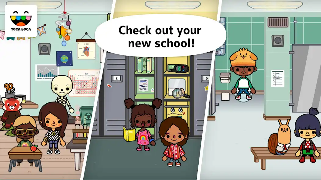 Play Toca Life: School  and enjoy Toca Life: School with UptoPlay