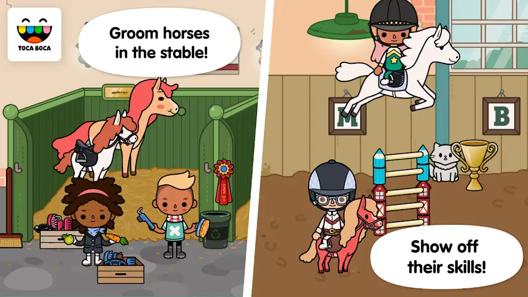 Play Toca Life: Stable  and enjoy Toca Life: Stable with UptoPlay