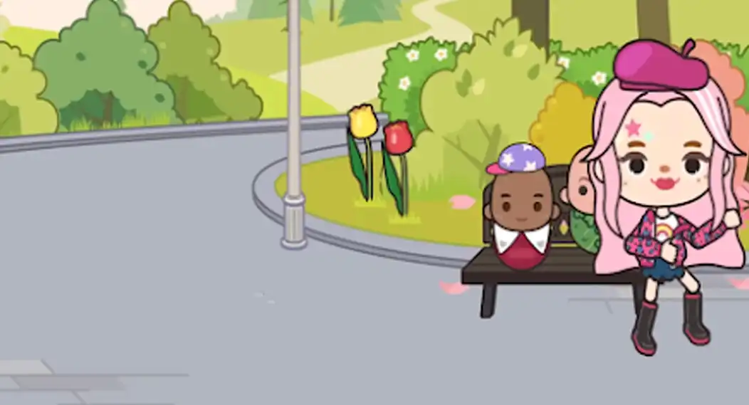 Play Toca Mermaid Boca coloring as an online game Toca Mermaid Boca coloring with UptoPlay