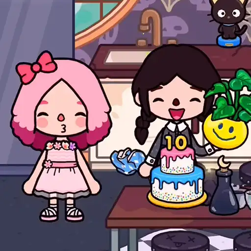 Play TocaToca Boca Wednesday Addams APK