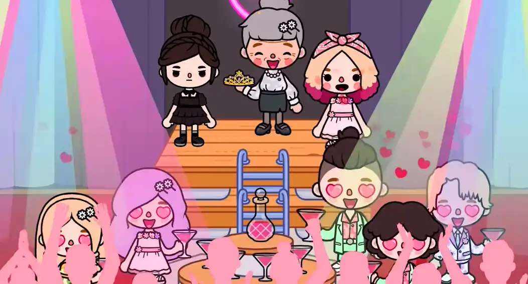 Play toca wednesday addams coloring  and enjoy toca wednesday addams coloring with UptoPlay