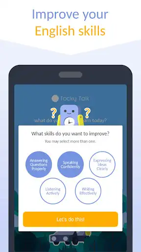 Play Tocky Talk: English Learning as an online game Tocky Talk: English Learning with UptoPlay
