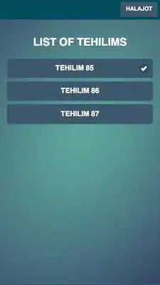 Play Toda tehilim