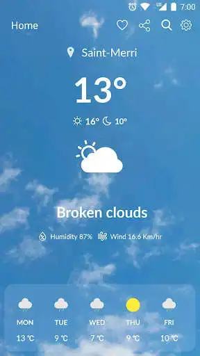 Play Today - Beautiful Weather Client